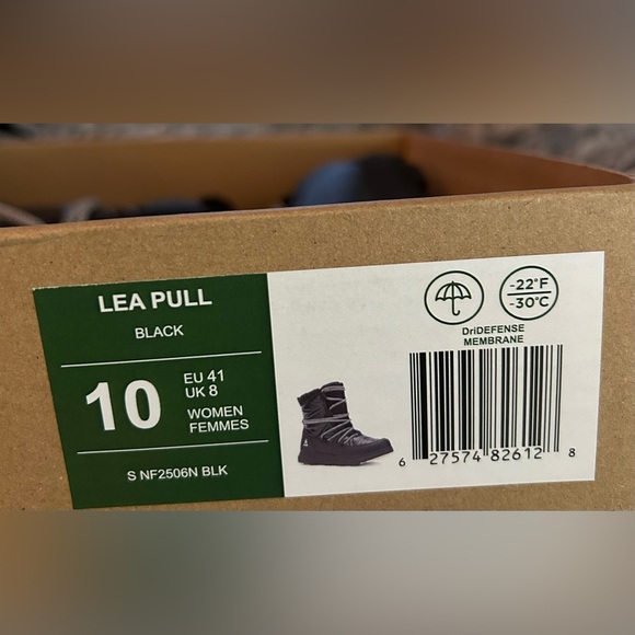 NEW NWOB Women’s KAMIK lea pull Snow ankle boots Sz 10 $140 - Picture 9 of 9